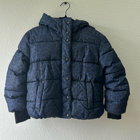 Gap Kids Cold Control Hooded Puffer Jacket Size Small - Picture 1 of 5